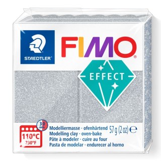 Fimo effect masa termoutwardzalna 57 g srebrny metaliczny Staedtler