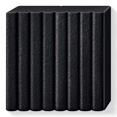 Kostka FIMO leather effect 57g czarny masa termoutwardzalna Staedtler