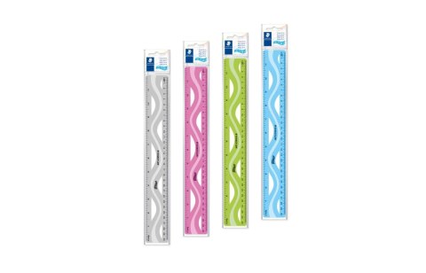 Linijka elastyczna 30 cm miks kolorów Staedtler Linijka elastyczna 30 cm miks kolorów Staedtler