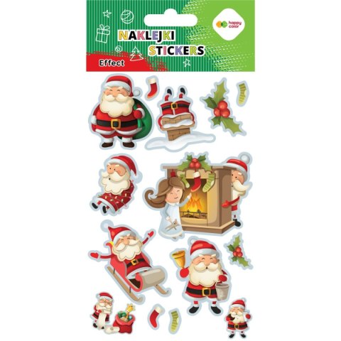 Naklejki EFFECT-Xmas- BOX2 50 szt 10x20cm