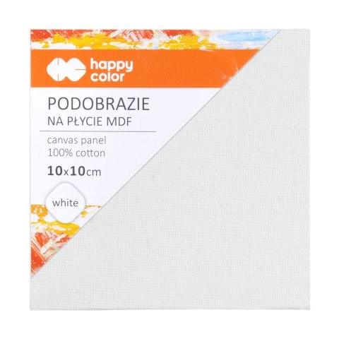 Podobrazie bawełniane 10x10 impregnowane białe tablica malarska MDF 4mm