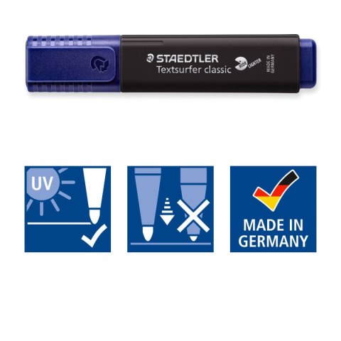 Zakreślacz Classic Vintage 4 kol. w opak. Staedtler
