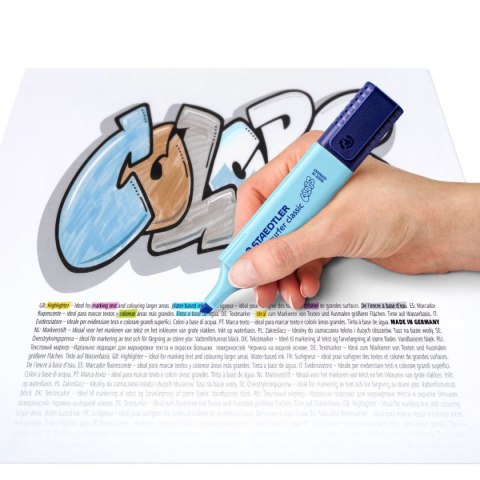 Zakreślacz Textsurfer classic Pastel 4 kol. w opak. Staedtler Zakreślacz Textsurfer classic Pastel 4 kol. w opak. Staedtler