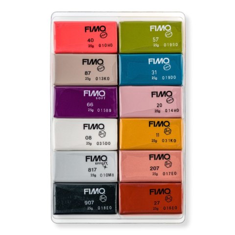 Zestaw FIMO soft kolory Fashion 12x25g Staedtler Zestaw FIMO soft kolory Fashion 12x25g Staedtler