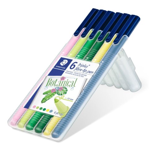 Flamaster Triplus 1 mm 6 szt. w etui Botanical Staedtler Flamaster Triplus 1 mm 6 szt. w etui Botanical Staedtler