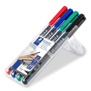 Foliopis Lumocolor S wodoodporny zestaw (2 3 5 9) w etui box Staedtler