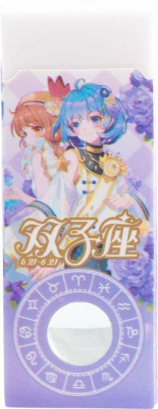 Gumka do ołówka z kryształem Korean Manga Flower MG