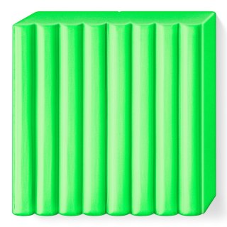 Kostka FIMO effect 57g neon zielony masa termoutwardzalna Staedtler