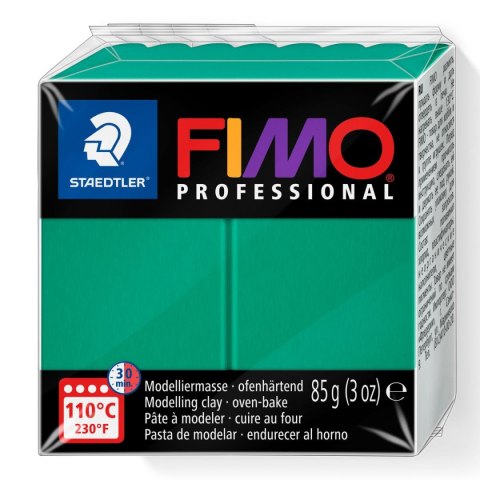 Kostka FIMO professional 85g zieleń morska masa termoutwardzalna Staedtler