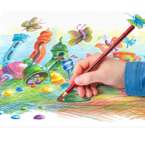 Kredki Noris colour Wopex trójkątne 12 kol. Staedtler Kredki Noris colour Wopex trójkątne 12 kol. Staedtler