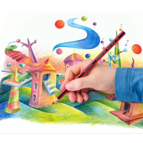 Kredki Noris colour sześciokątne 36 kol. Staedtler