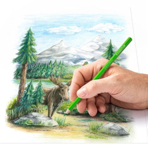 Kredki sześciokątne Design Journey 12 kol. Staedtler Kredki sześciokątne Design Journey 12 kol. Staedtler