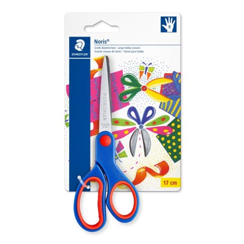 Nożyczki szkolne Noris Club 17 cm blister Staedtler Nożyczki szkolne Noris Club 17 cm blister Staedtler
