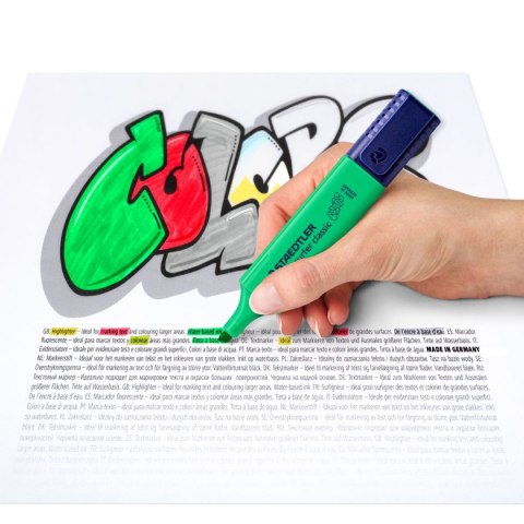 Zakreślacz Textsurfer classic 3+1 kol. (1 4 5) w etui Staedtler