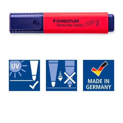 Zakreślacz Textsurfer classic/colors miks 20 kol. w opak. Staedtler