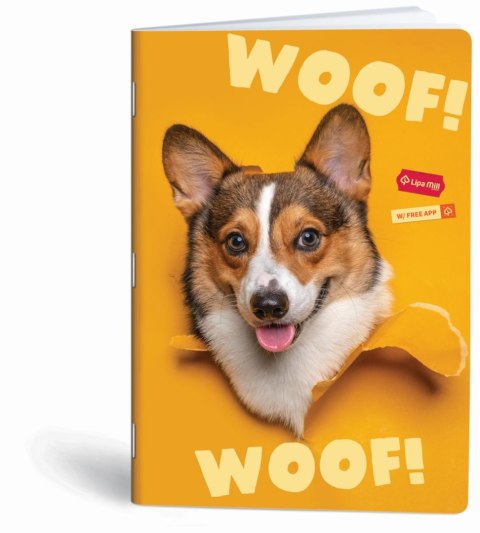 Zeszyt A4 Woof 60 k kratka Mar Mar Zeszyt A4 Woof 60 k kratka Mar Mar