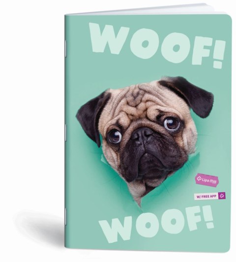 Zeszyt A4 Woof 60 k kratka Mar Mar Zeszyt A4 Woof 60 k kratka Mar Mar