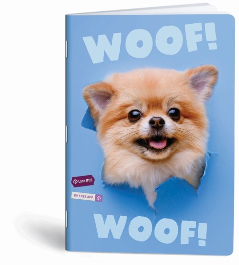 Zeszyt A4 Woof 60 k kratka Mar Mar Zeszyt A4 Woof 60 k kratka Mar Mar
