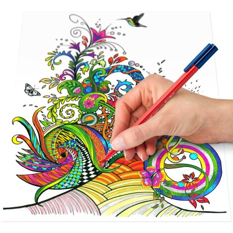 Flamaster Triplus 1 mm GALAXY 6 szt. w etui Staedtler