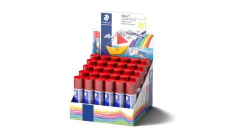 Klej w sztyfcie Noris Club 10g 30 szt. w display'u Staedtler Klej w sztyfcie Noris Club 10g 30 szt. w display'u Staedtler