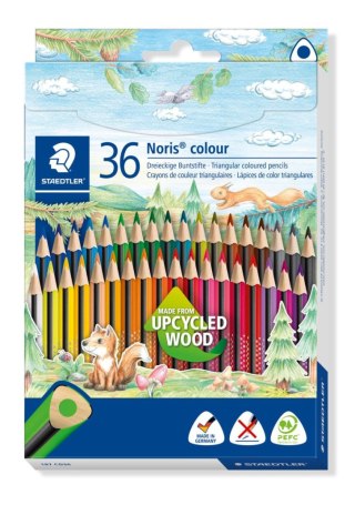 Kredki Noris colour Wopex trójkątne 36 kol. Staedtler