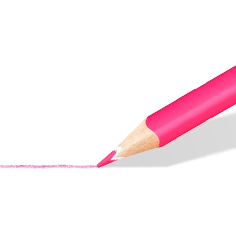 Kredki ergosoft trójkątne 12 kol. w etui Staedtler