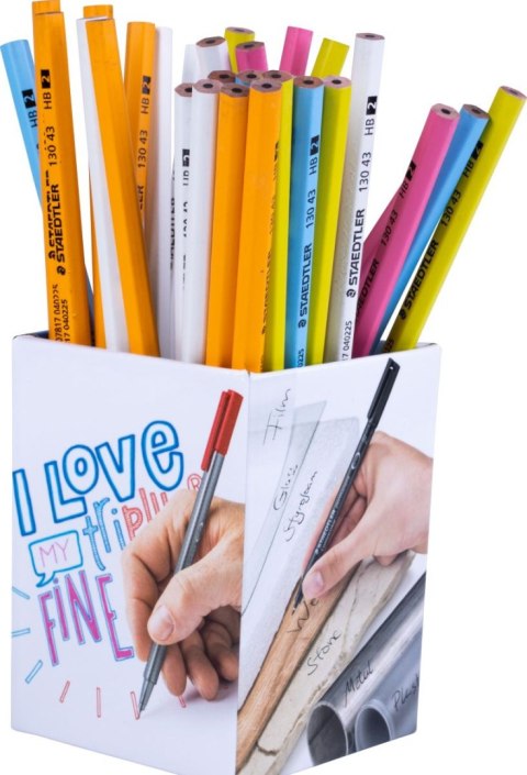Ołówek Norica Pastel Line sześciokątny HB 35 szt. w kubku Staedtler Ołówek Norica Pastel Line sześciokątny HB 35 szt. w kubku Staedtler