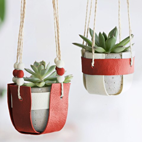 Zestaw FIMO effect leather Wisząca doniczka 4 kostki akcesoria Staedtler Zestaw FIMO effect leather Wisząca doniczka 4 kostki akcesoria Staedtler
