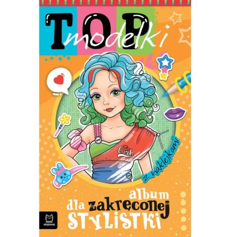 ALBUM DLA ZAKRĘCONEJ STYLISTKI TOP MODELKI NAKLEJK ALBUM DLA ZAKRĘCONEJ STYLISTKI TOP MODELKI NAKLEJK