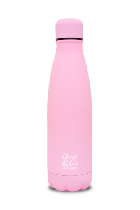 COOLPACK - TERMO BOTTLE - BIDON METALOWY - PASTEL / POWDER PINK COOLPACK - TERMO BOTTLE - BIDON METALOWY - PASTEL / POWDER PINK