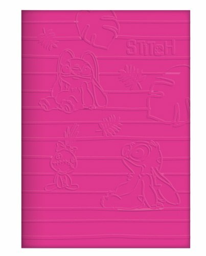 DISNEY BLACK - NOTES B6 /80 K. /MIĘKKA OPRAWA / KRATKA - WZÓR 3 - STITCH