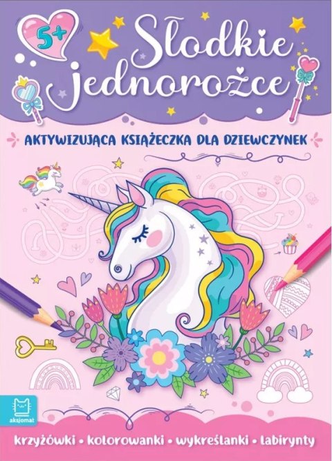 KSIĄŻECZKA AKTYWIZUJĄCA DLA DZIEWCZYNEK JEDNOROŻCE KSIĄŻECZKA AKTYWIZUJĄCA DLA DZIEWCZYNEK JEDNOROŻCE