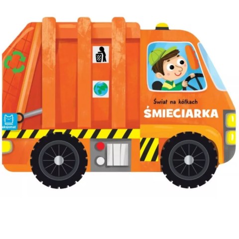 KSIĄŻECZKA RUCHOME KÓŁKA ŚWIAT NA KÓŁKACH ŚMIECIAR KSIĄŻECZKA RUCHOME KÓŁKA ŚWIAT NA KÓŁKACH ŚMIECIAR
