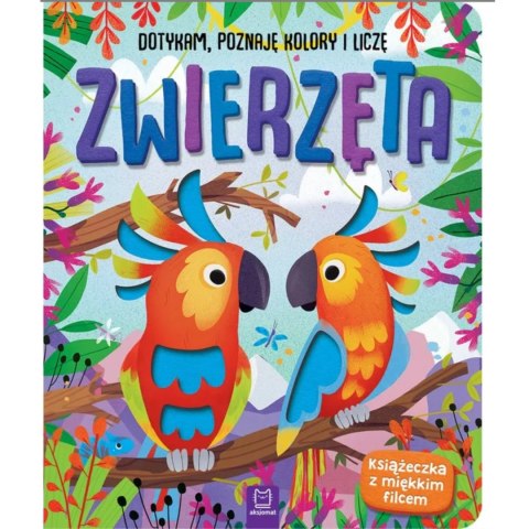 KSIĄŻECZKA SENSORYCZNA DOTYKAM POZNAJĘ KOLORY KSIĄŻECZKA SENSORYCZNA DOTYKAM POZNAJĘ KOLORY