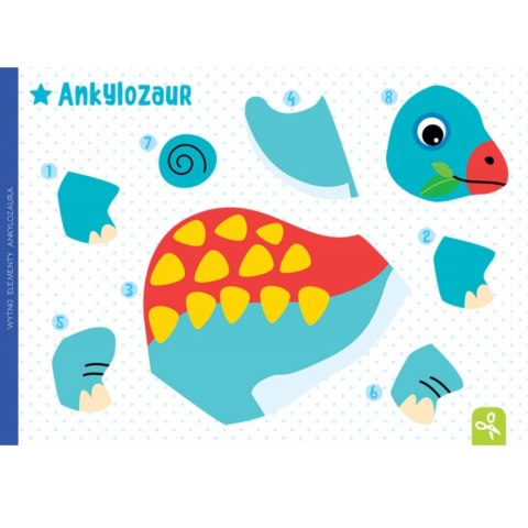 WYCINANKI EDUKACYJNE NAKLEJAM RYSUJĘ DINOZAURY WYCINANKI EDUKACYJNE NAKLEJAM RYSUJĘ DINOZAURY