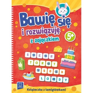Bawię się i rozwiązuję z zajączkiem. 5+