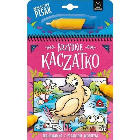 Brzydkie kaczątko. Malowanka z pisakiem wodnym Brzydkie kaczątko. Malowanka z pisakiem wodnym