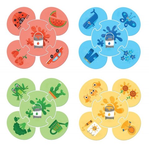 Co pasuje? Kolory. Puzzle + książeczka Co pasuje? Kolory. Puzzle + książeczka