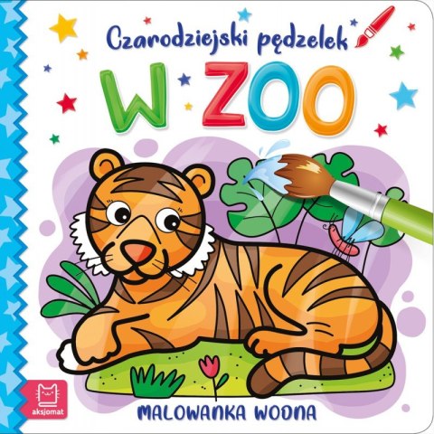 Czarodziejski pędzelek. W zoo. Malowanka wodna Czarodziejski pędzelek. W zoo. Malowanka wodna