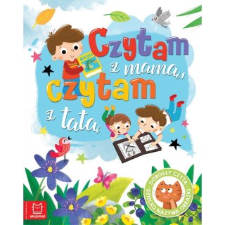 Czytam z mamą, czytam z tatą. Niebieska