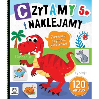 Czytamy i naklejamy. Pierwsze czytanki obrazkowe 5+