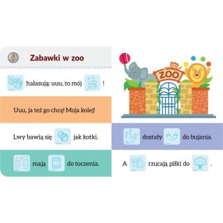 Czytamy i naklejamy. Pierwsze czytanki obrazkowe 5+