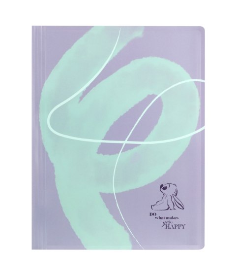 DISNEY FASHION - TECZKA CLEAR BOOK 20 KOSZULEK - WZÓR 3 - STITCH PASTEL