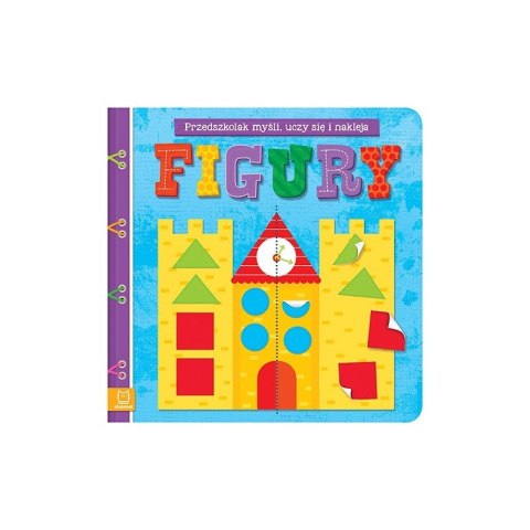 Figury. Przedszkolak myśli, uczy się i nakleja Figury. Przedszkolak myśli, uczy się i nakleja
