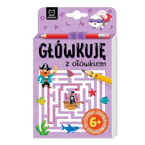 Główkuję z ołówkiem. Fioletowa Główkuję z ołówkiem. Fioletowa