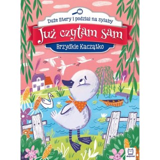 Już czytam sam. Brzydkie kaczątko. Duże litery i podział na sylaby