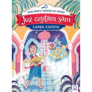 Już czytam sam. Lampa Aladyna. Duże litery i podział na sylaby