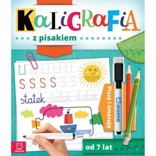 Kaligrafia z pisakiem. Piszę i zmazuję (od 7 lat)