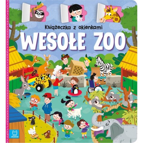 Książeczka z okienkami. Wesołe zoo Książeczka z okienkami. Wesołe zoo