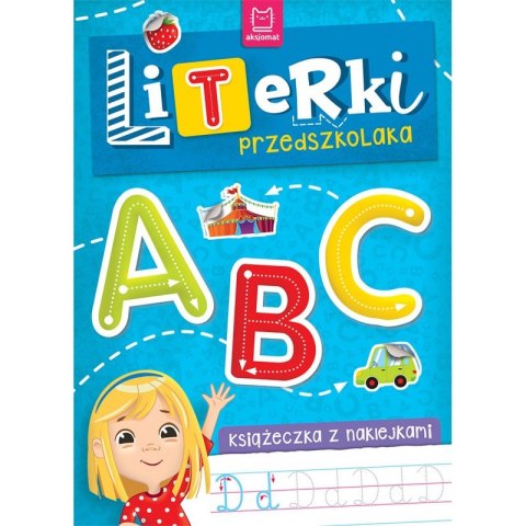 Literki przedszkolaka. Książeczka z naklejkami Literki przedszkolaka. Książeczka z naklejkami